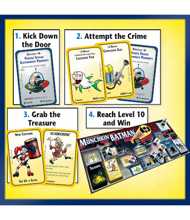 Munchkin Batman (ENG) - Cardgame
