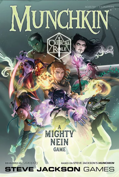 USAopoly Munchkin: Critical Role - Mighty Nein (ENG)