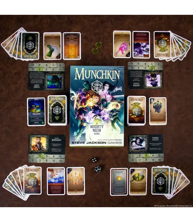 Munchkin: Critical Role - Mighty Nein (ENG) - Cardgame