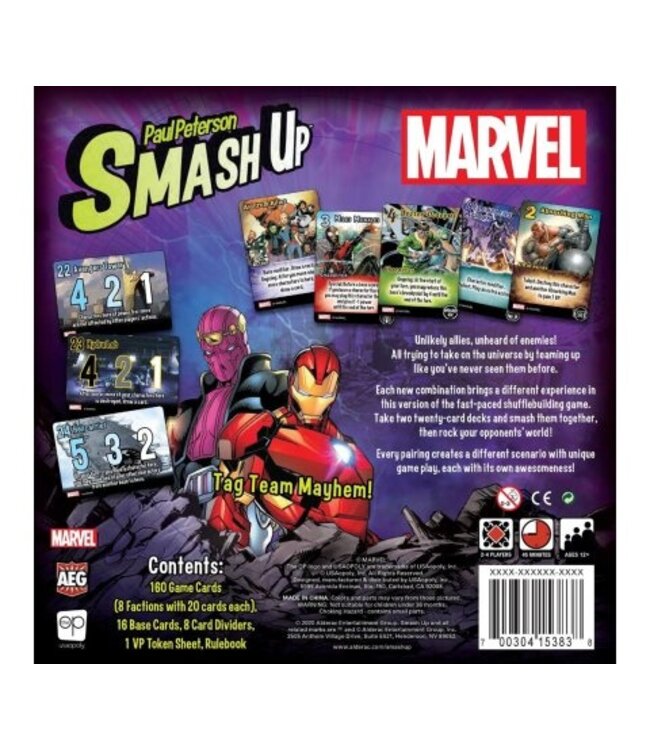 Smash Up: Marvel (ENG) - Kartenspiel