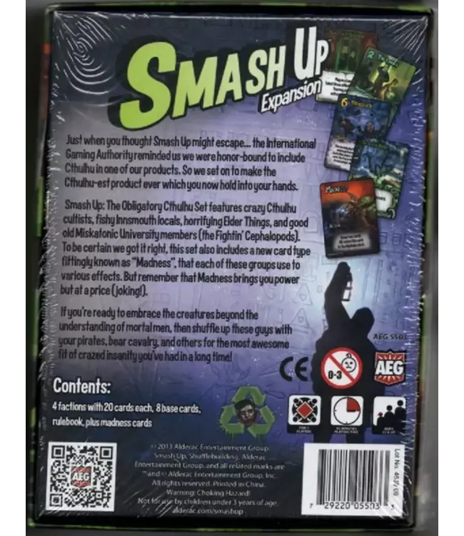 Smash Up: The Obligatory Cthulhu Set (ENG) - Kaartspel