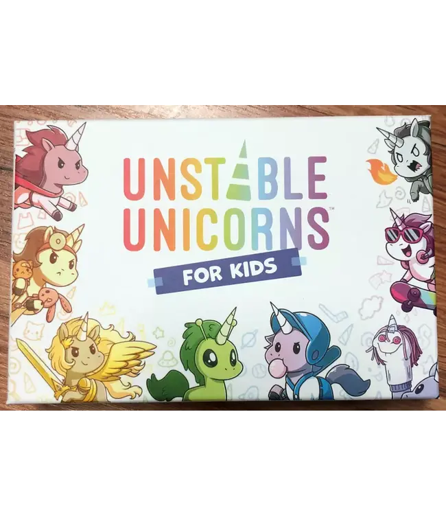 Unstable Unicorns: For Kids Edition (ENG)- Kartenspiel