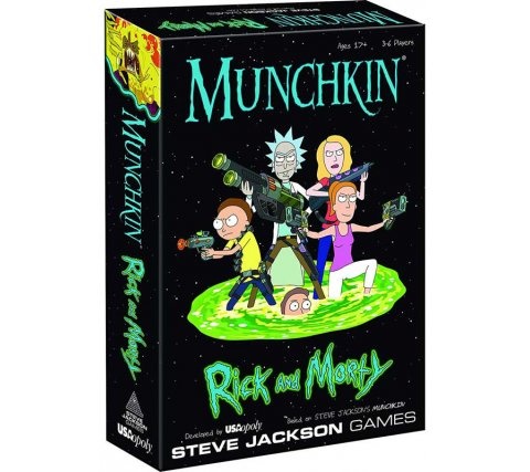 Steve Jackson Games Munchkin: Rick and Morty (ENG)