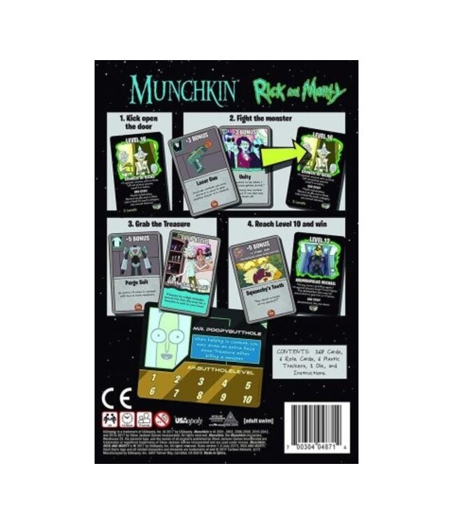 Munchkin: Rick and Morty (ENG) - Cardgame