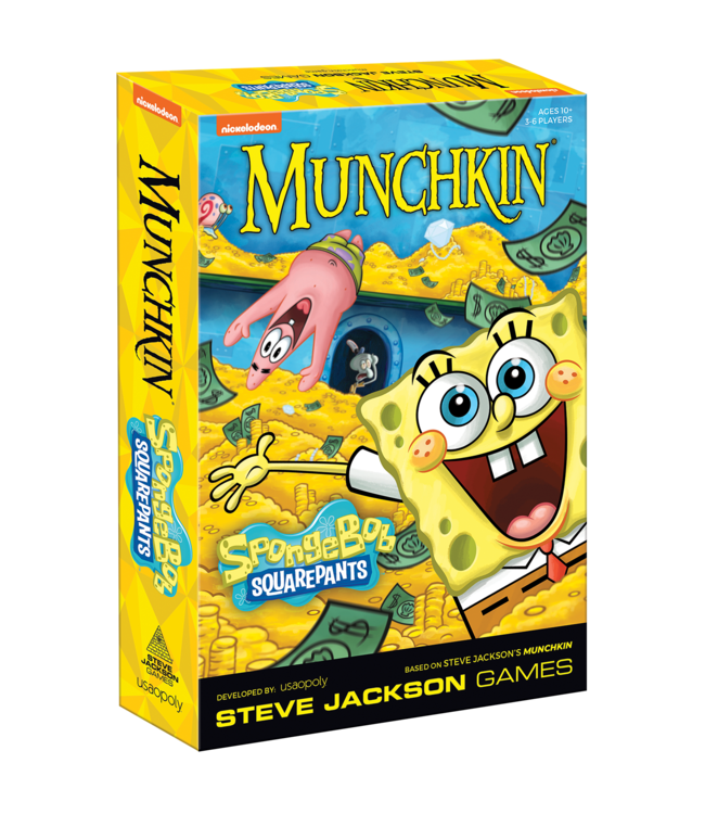 Munchkin: Spongebob Squarepants (ENG) - Kartenspiel