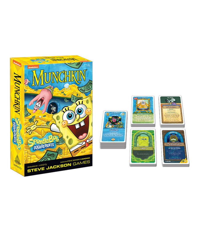 Munchkin: Spongebob Squarepants (ENG) - Kartenspiel