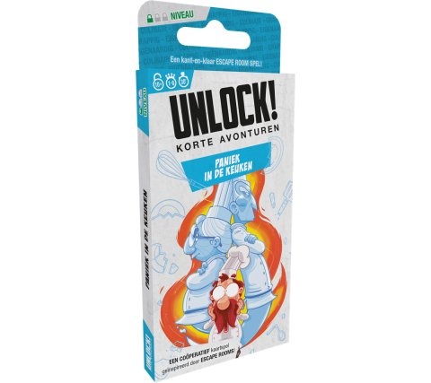 Space Cowboys Unlock! Korte Avonturen 1: Paniek in de Keuken (NL) afbeelding