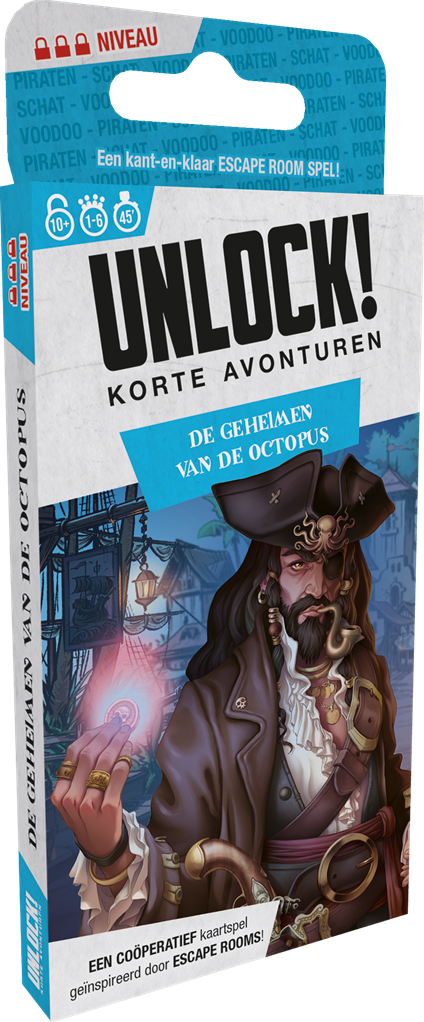 Space Cowboys Unlock! Korte Avonturen 6: De Geheimen van de Octopus (NL) afbeelding