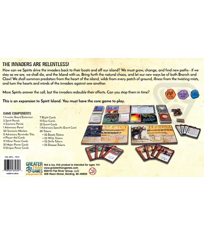 Spirit Island: Branch and Claw (ENG) - Bordspel
