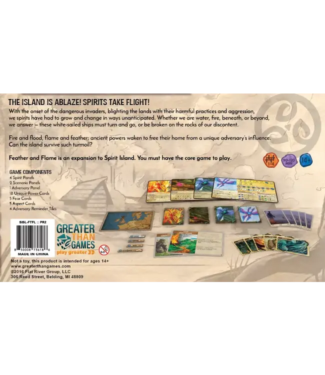 Spirit Island: Feather and Flame (ENG) - Bordspel