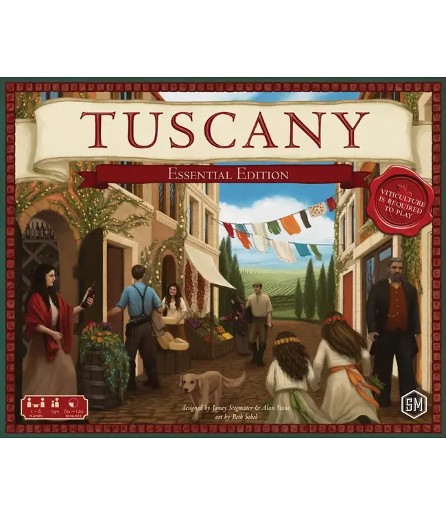 Viticulture: Tuscany - Essential Edition (ENG)  - Bordspel