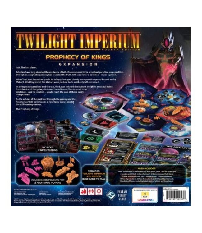 Twilight Imperium: Prophecy of Kings (ENG) - Bordspel