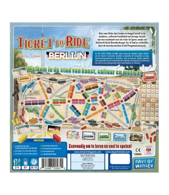 Ticket to Ride: Berlijn (NL) - Boardgame