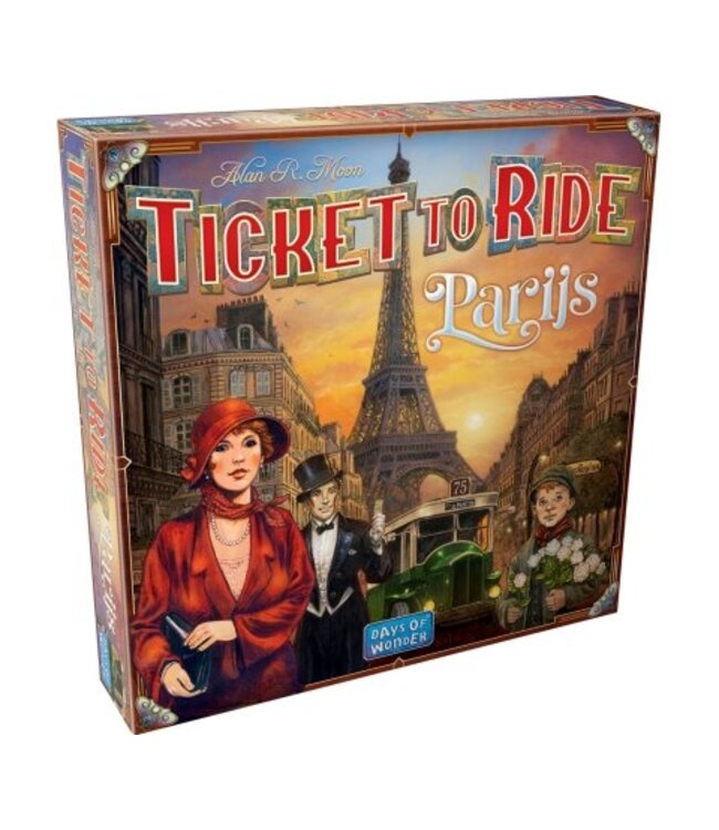 Ticket to Ride: Parijs (NL) - Brettspiel