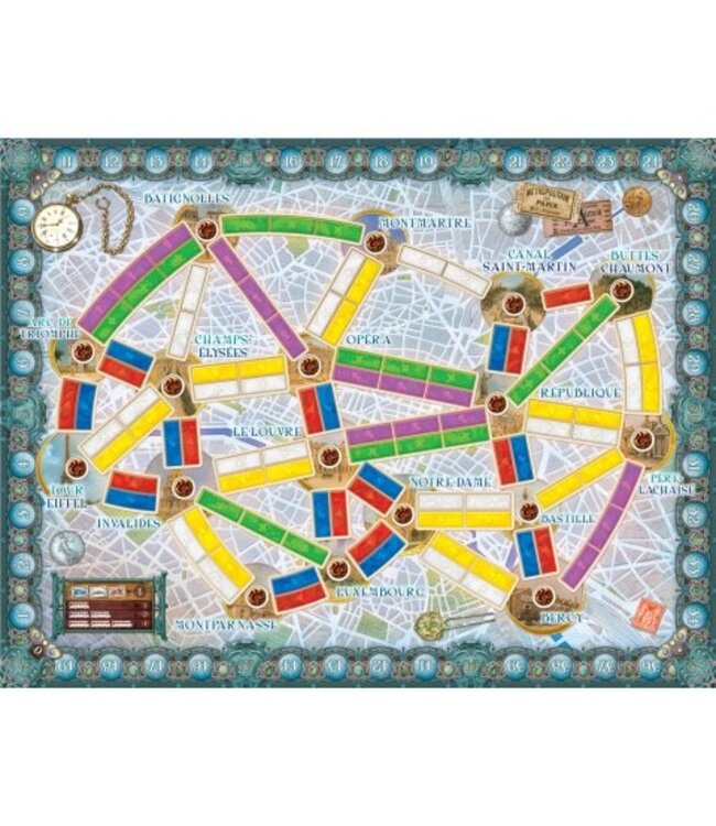 Ticket to Ride: Parijs (NL) - Bordspel