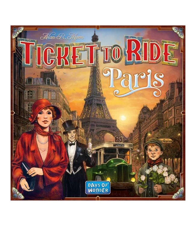 Ticket to Ride: Paris (ENG) - Brettspiel