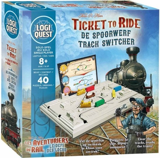 Days of Wonder Logiquest: Ticket to Ride - De Spoorwerf (NL) afbeelding