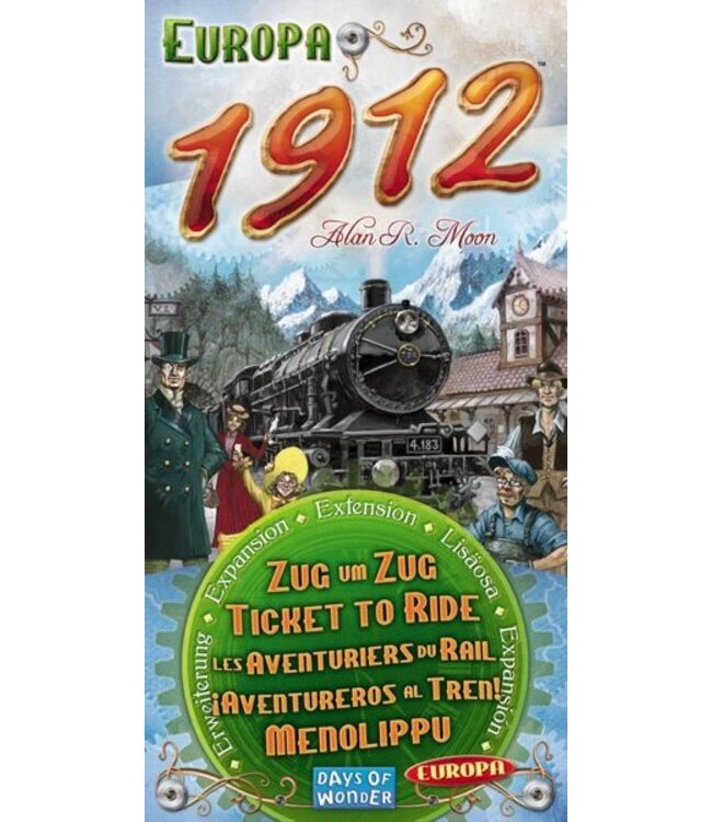 Ticket to Ride: Europa 1912 (ENG/DEU) - Boardgame