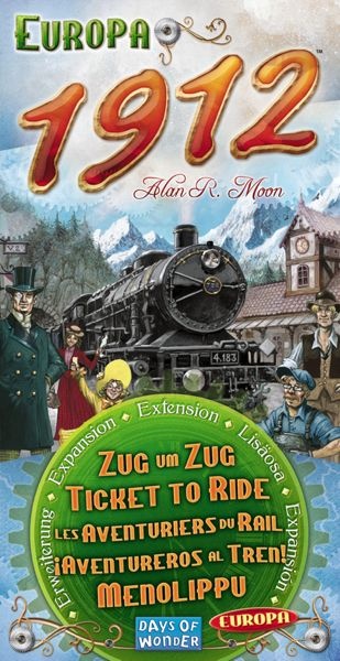 Days of Wonder Ticket to Ride: Europa 1912 (ENG/DEU)
