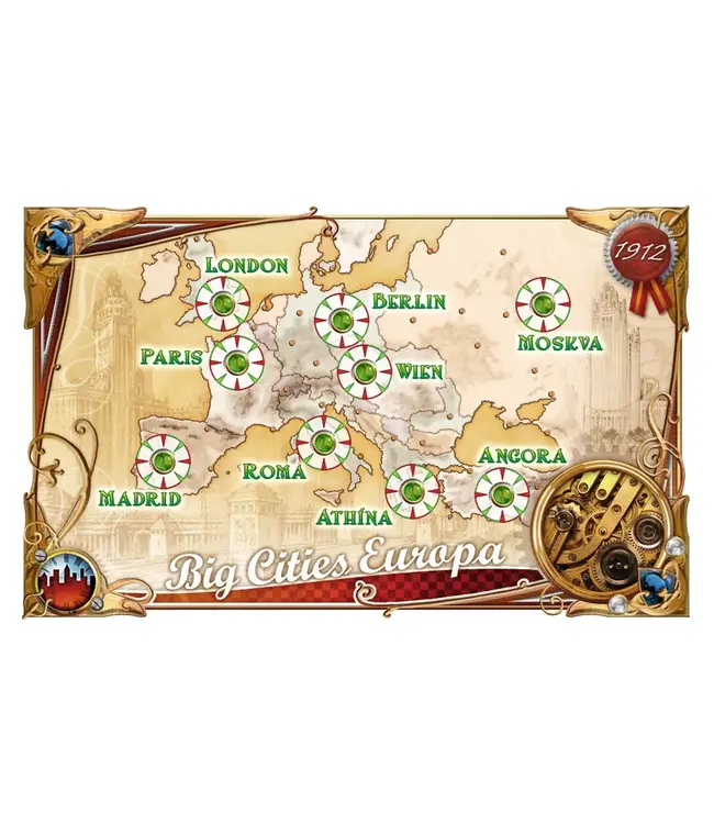 Ticket to Ride: Europa 1912 (ENG/DEU) - Boardgame
