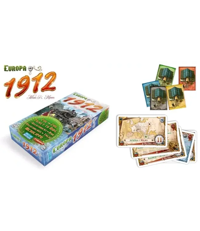 Ticket to Ride: Europa 1912 (ENG/DEU) - Bordspel