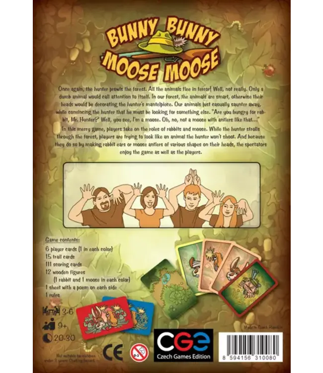 Bunny Bunny Moose Moose (ENG) - Bordspel
