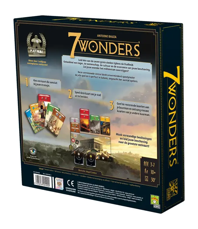 7 Wonders (Second Edition - V2) (NL) - Boardgame