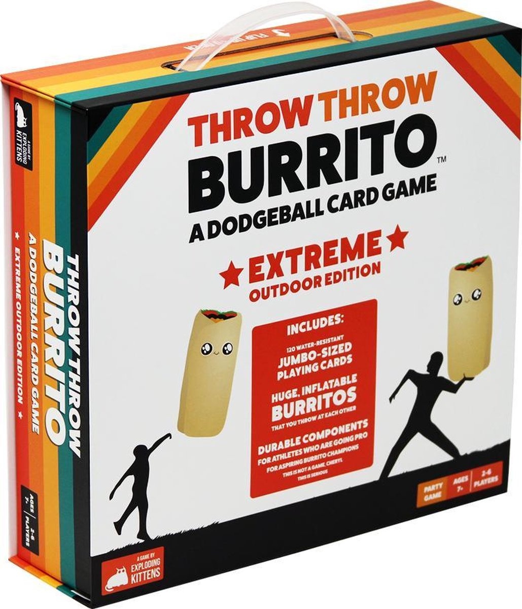 Exploding Kittens Throw Throw Burrito: Extreme Outdoor Edition (ENG) afbeelding