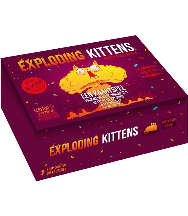Exploding Kittens - Party Pack Editie (NL) - Kaartspel