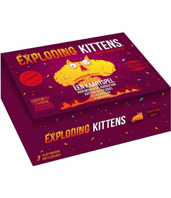 Exploding Kittens - Party Pack Editie (NL) - Kartenspiel