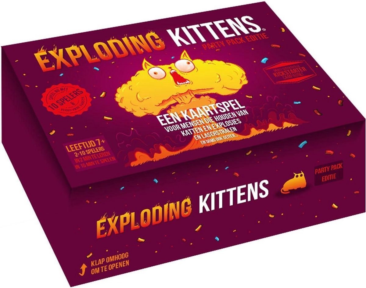 Exploding Kittens Exploding Kittens - Party Pack Editie (NL) afbeelding