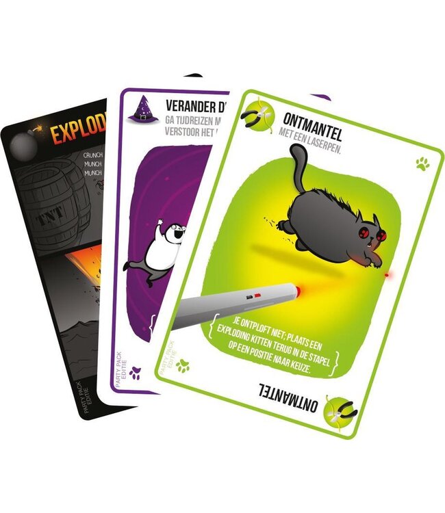 Exploding Kittens - Party Pack Editie (NL) - Kartenspiel