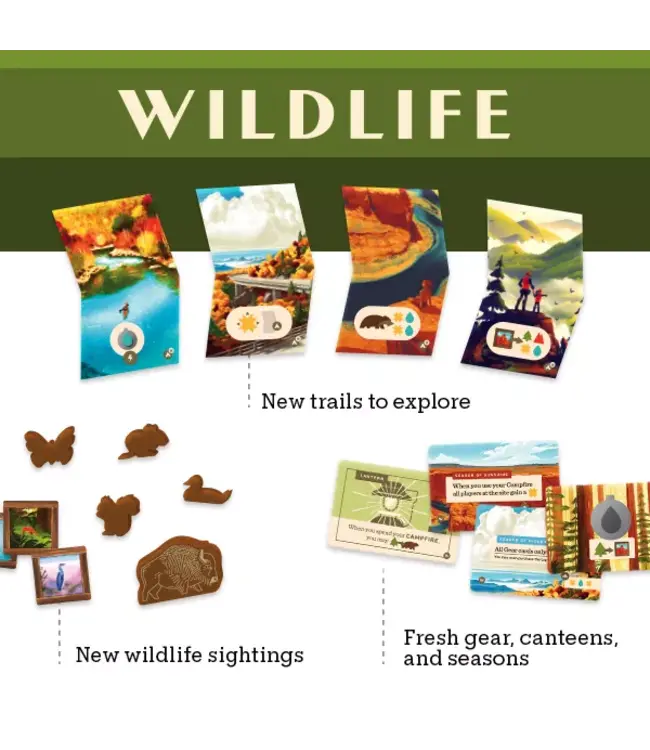 Parks: Wildlife (ENG) - Bordspel