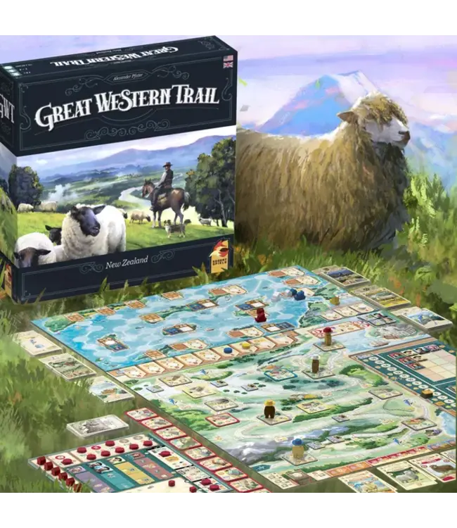 Great Western Trail: New Zealand (ENG) - Bordspel