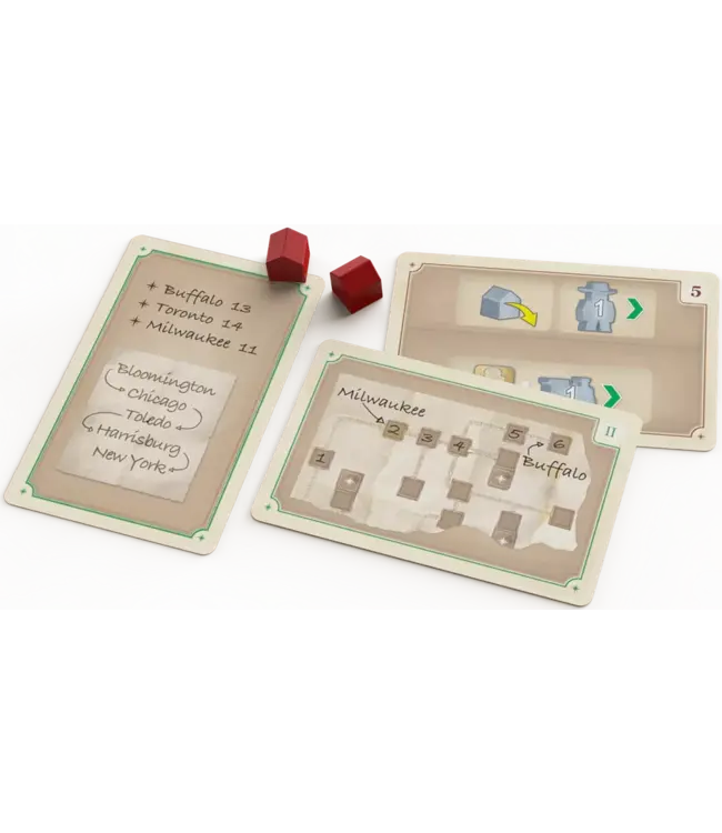 Great Western Trail: Rails to the North 2nd Edition (ENG) - Boardgame