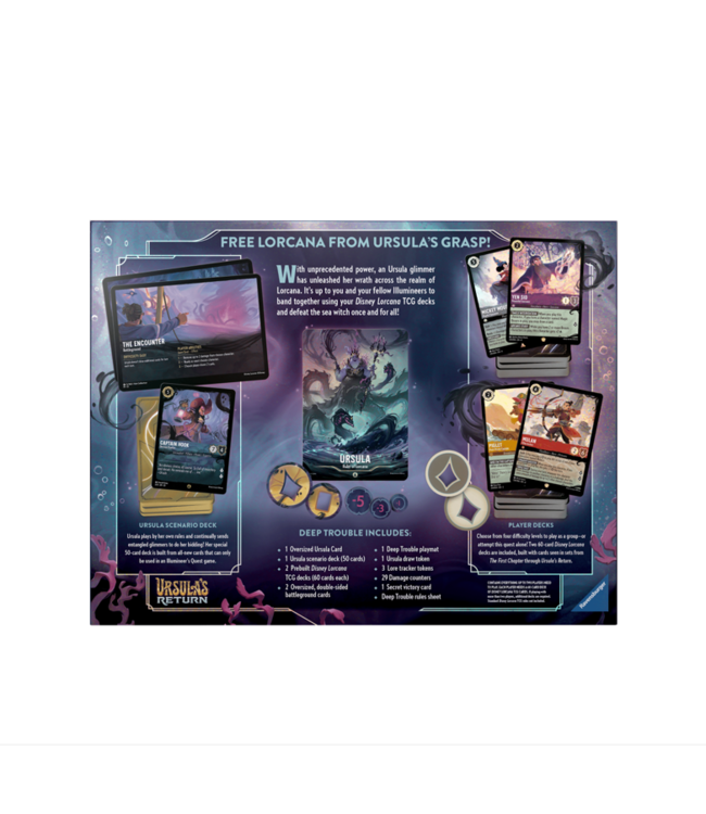 Disney Lorcana: Ursula's Return - Illumineer's Quest: Deep Trouble (ENG)