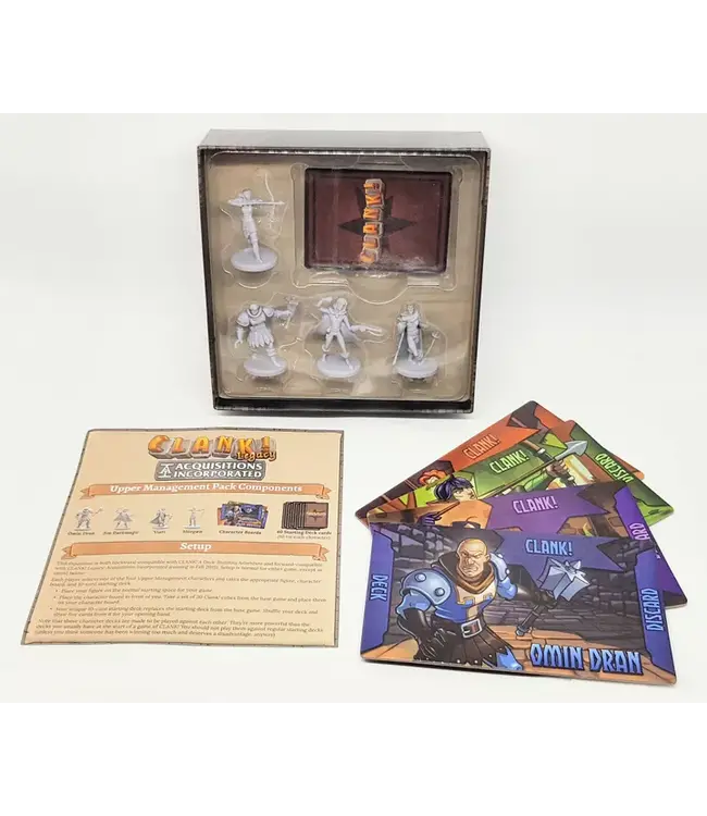 Clank! Legacy: Acquisitions Incorporated - Upper Management Pack (ENG) - Brettspiel