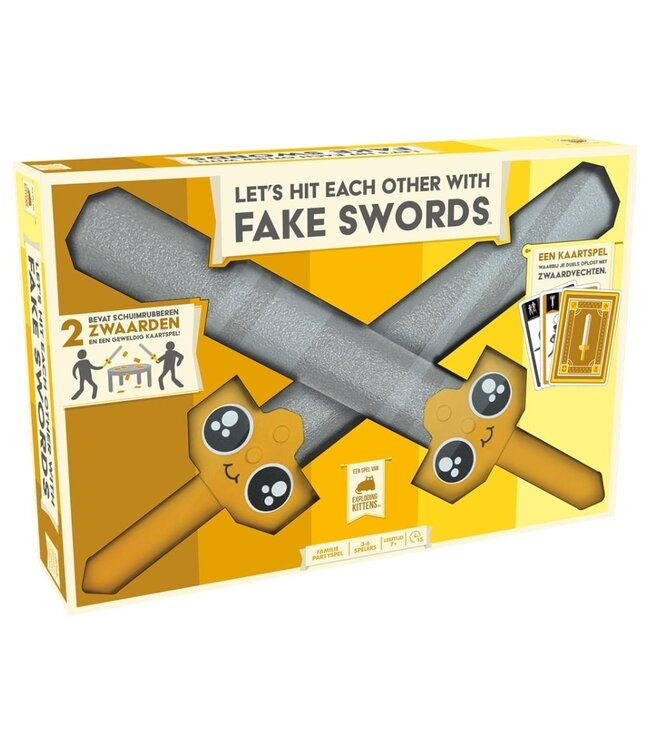 Let's Hit Eachother With Fake Swords (NL) - Kartenspiel