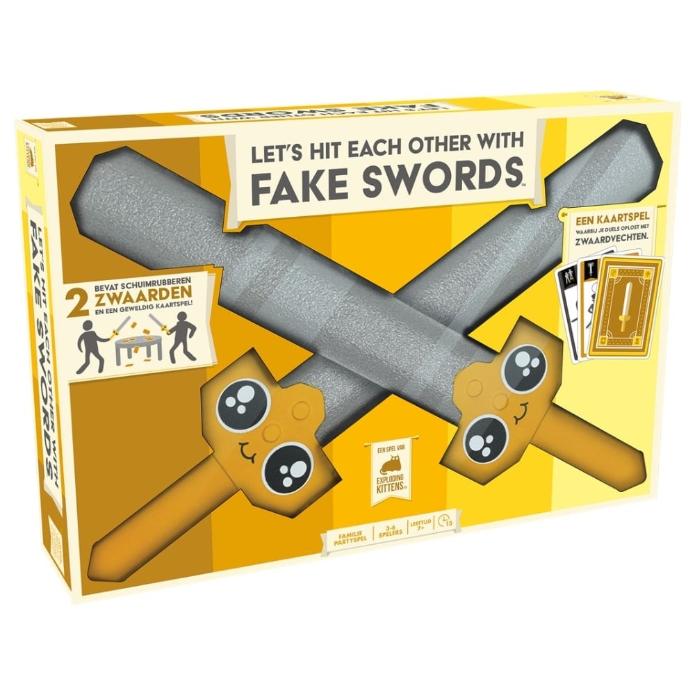 Exploding Kittens Let's Hit Eachother With Fake Swords (NL)