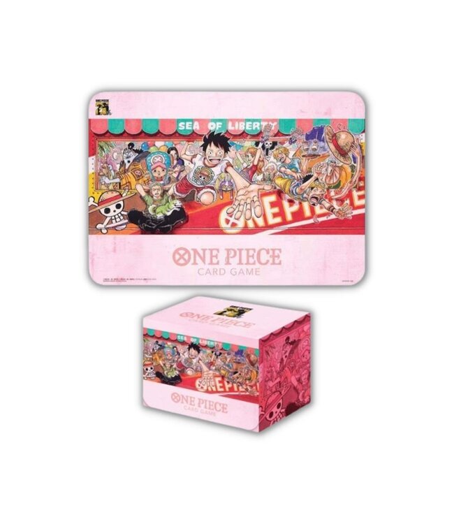 One Piece: Playmat and Card Case 25th Edition - Accessoires