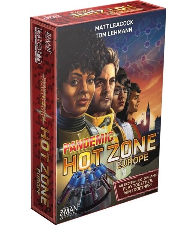 Pandemic: Hot Zone - Europe (ENG) - Brettspiel