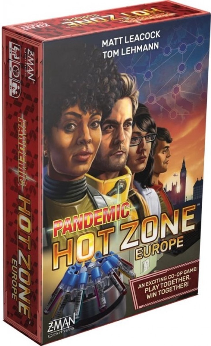 Z-Man Games Pandemic: Hot Zone - Europe (ENG) afbeelding
