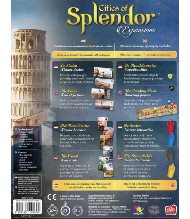 Splendor: Cities of Splendor (NL) - Bordspel