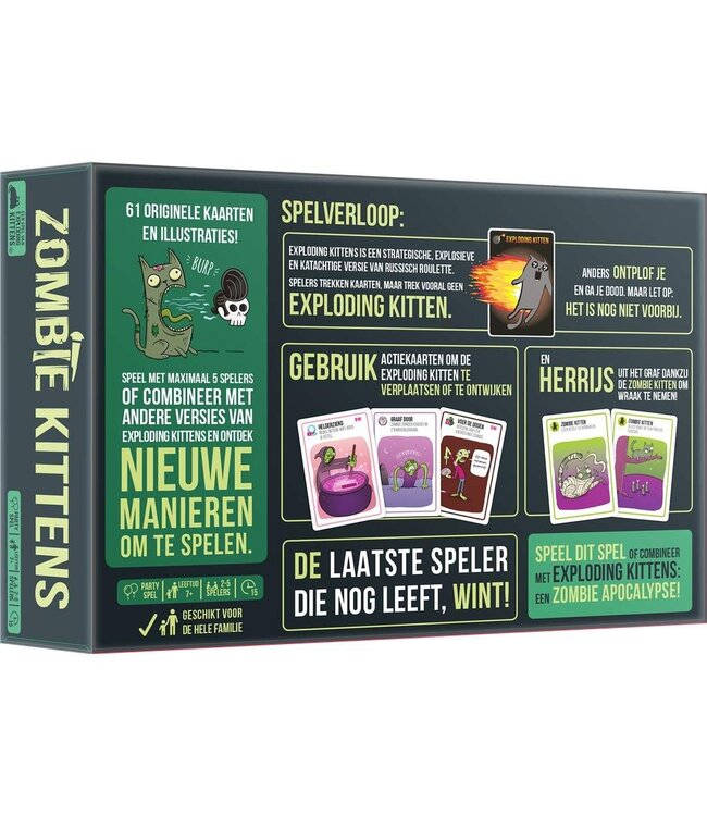 Zombie Kittens (NL) - Card game