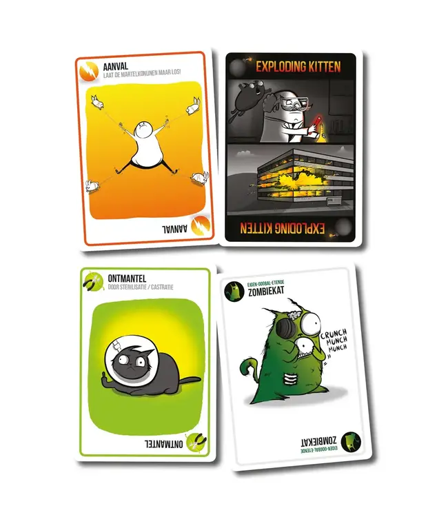 Exploding Kittens NSFW 18+ (NL) - Kaartspel