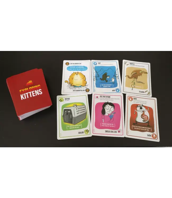 Exploding Kittens NSFW 18+ (ENG) - Kartenspiel