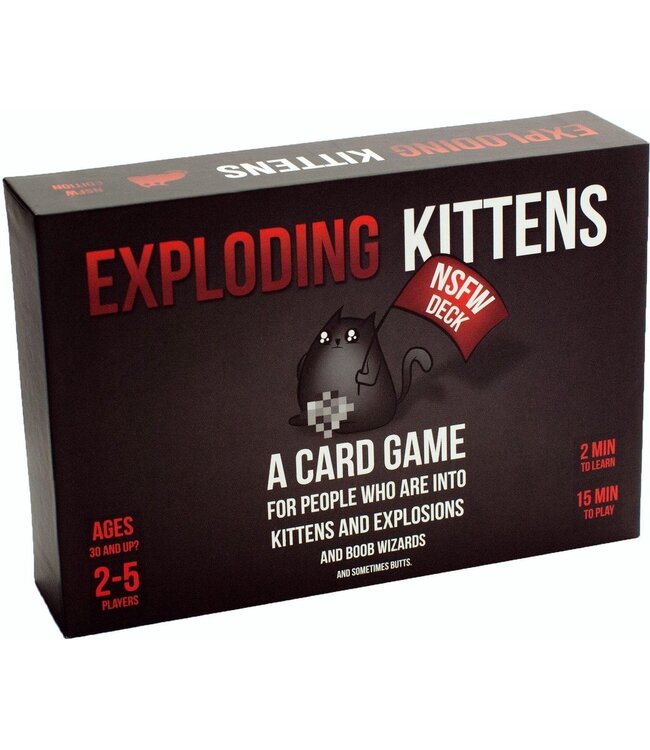 Exploding Kittens NSFW 18+ (ENG) - Cardgame