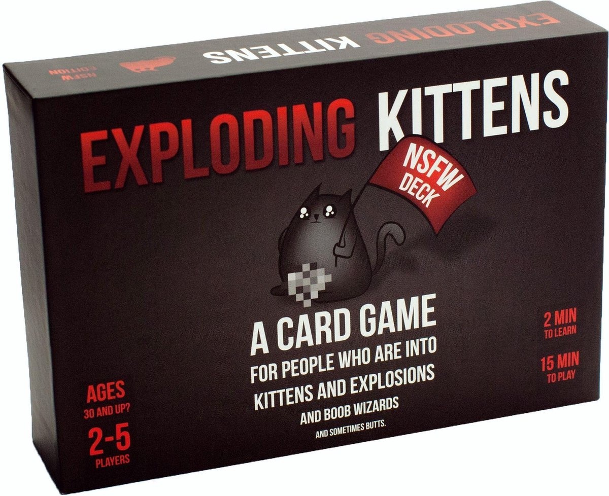 Exploding Kittens Exploding Kittens NSFW 18+ (ENG)