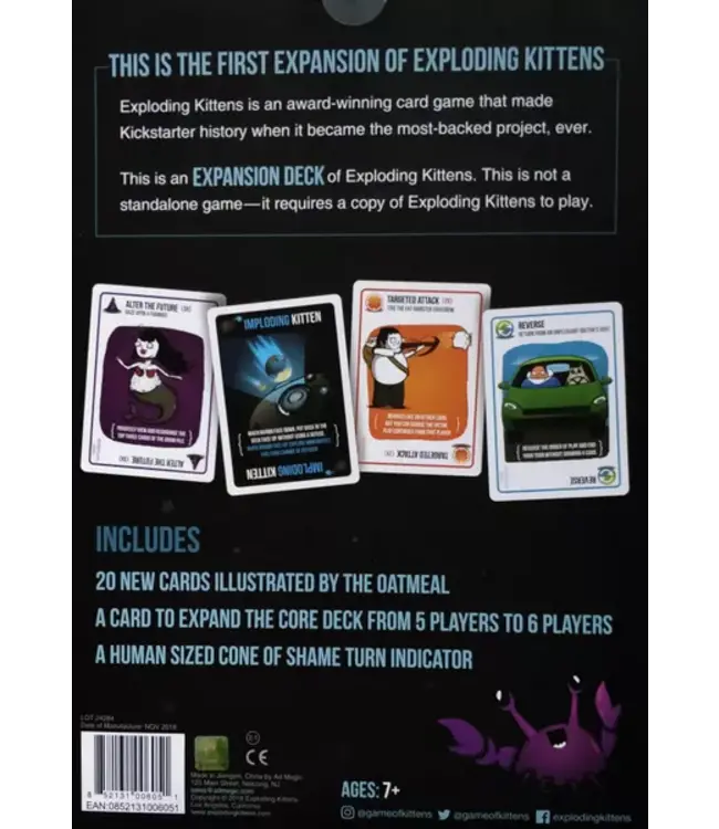 Exploding Kittens: Imploding Kittens (ENG) - Cardgame