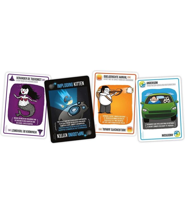 Exploding Kittens: Imploding Kittens (NL) - Kartenspiel
